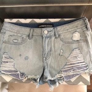 Express Jean Shorts Size:8